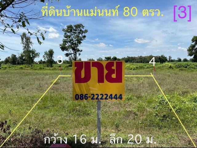 ที่ดิน 80 ตรว. ใกล้บ้านแม่นนท์ [3]