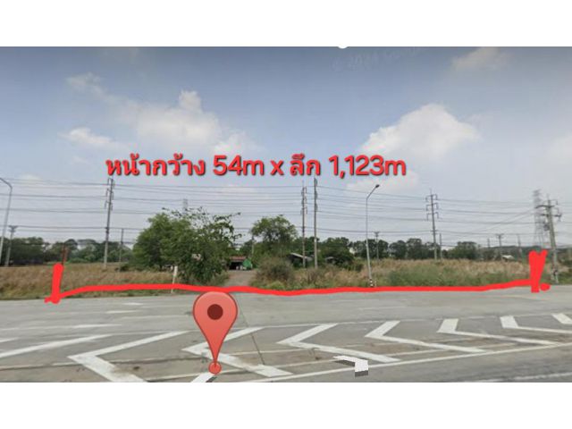 Land For Sale : 31-0-28 rai, ติดถนนหลวง32 (บางปะอิน-ยุธยา