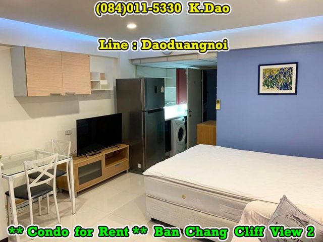 #Ban Chang Cliff View *** Condo for Rent *** Ban Chang +++ Sea View