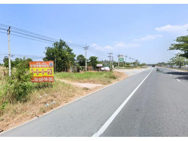 ที่ดิน 2 ไร่ ติดถนนพหลโยธิน หนองกระโดน ขาเข้านครสวรรค์ ตรงข้ามปั้ม บางจาก